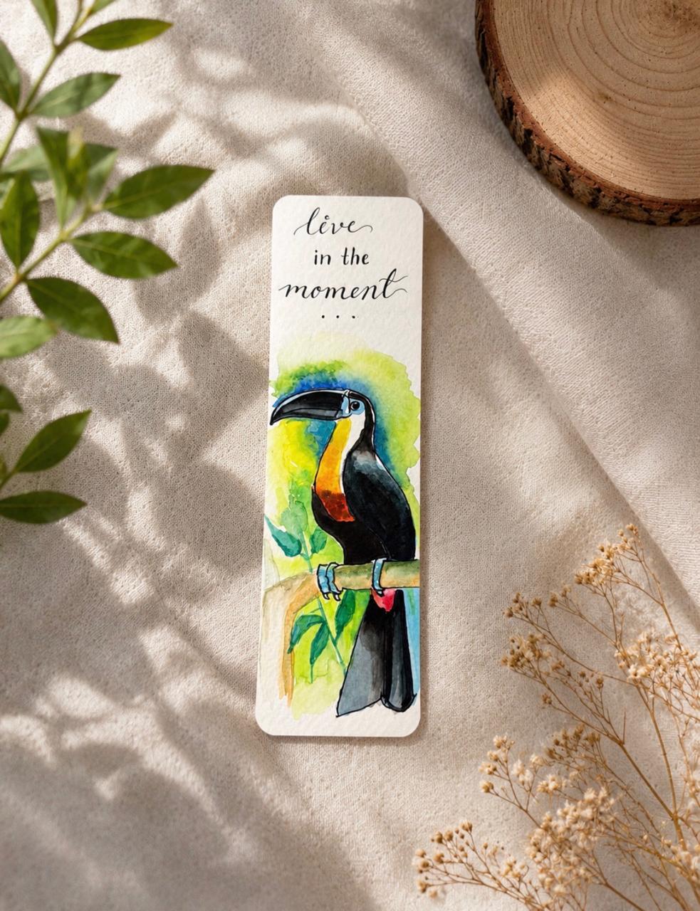 Bird Handmade Bookmark