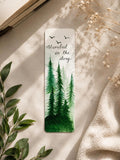 Forest Handmade Bookmark