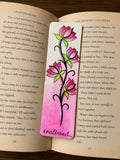 Flower Handmade Bookmark