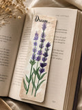 ‘’Lavender” handmade bookmark